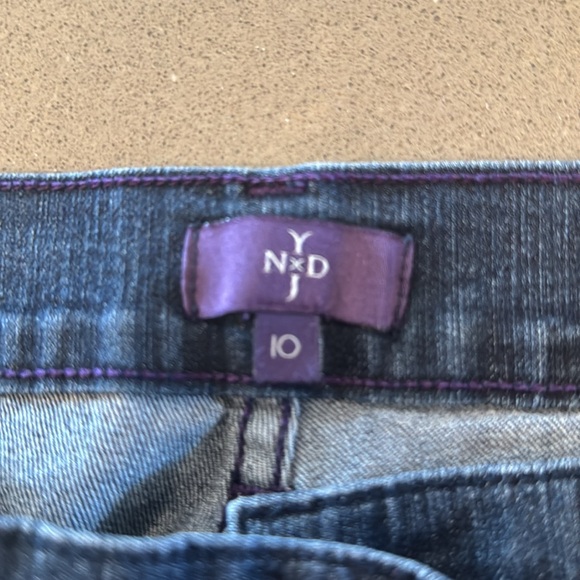 Not your daughter’s jeans. Excellent condition. Dark wash, boot cut - Picture 2 of 5